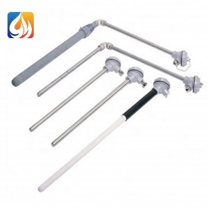 L-shaped thermocouple
