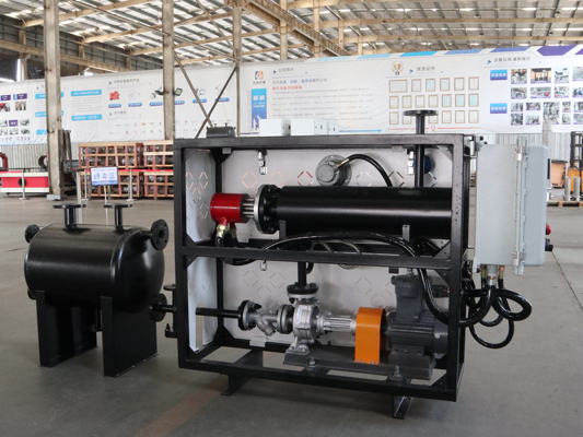 Industrial thermal oil electric heater
