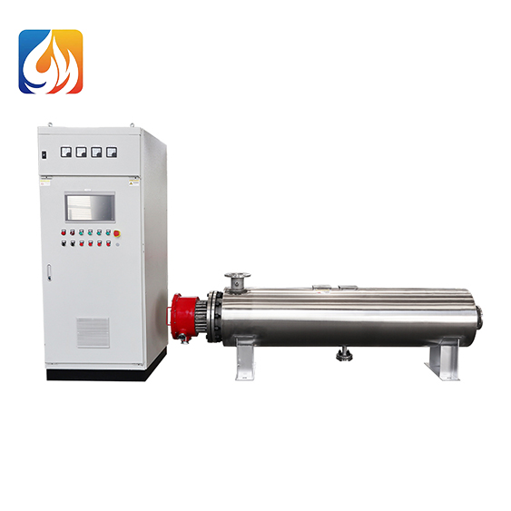 Oil pipeline heater