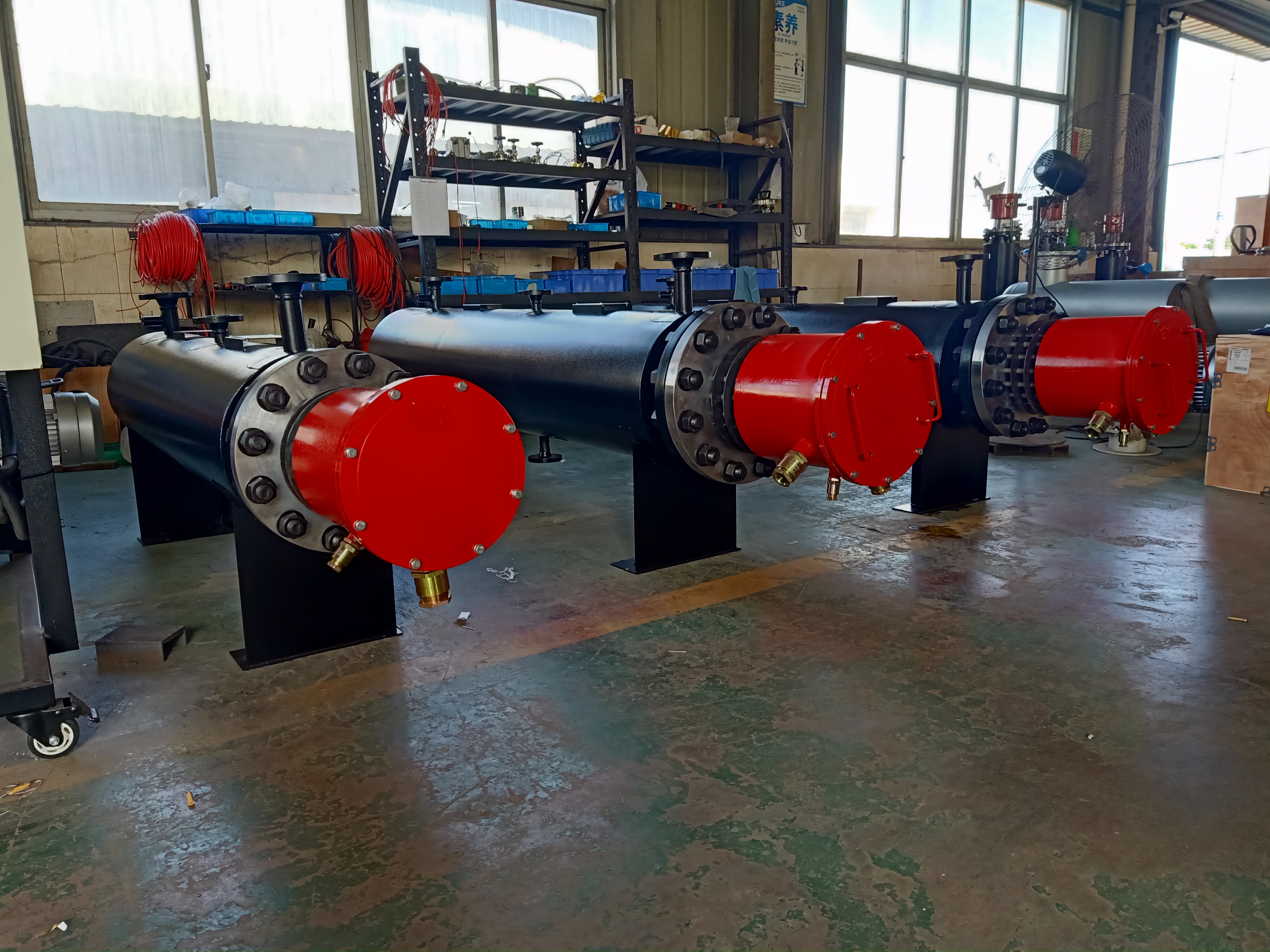 chemical reactor pipeline electric heater