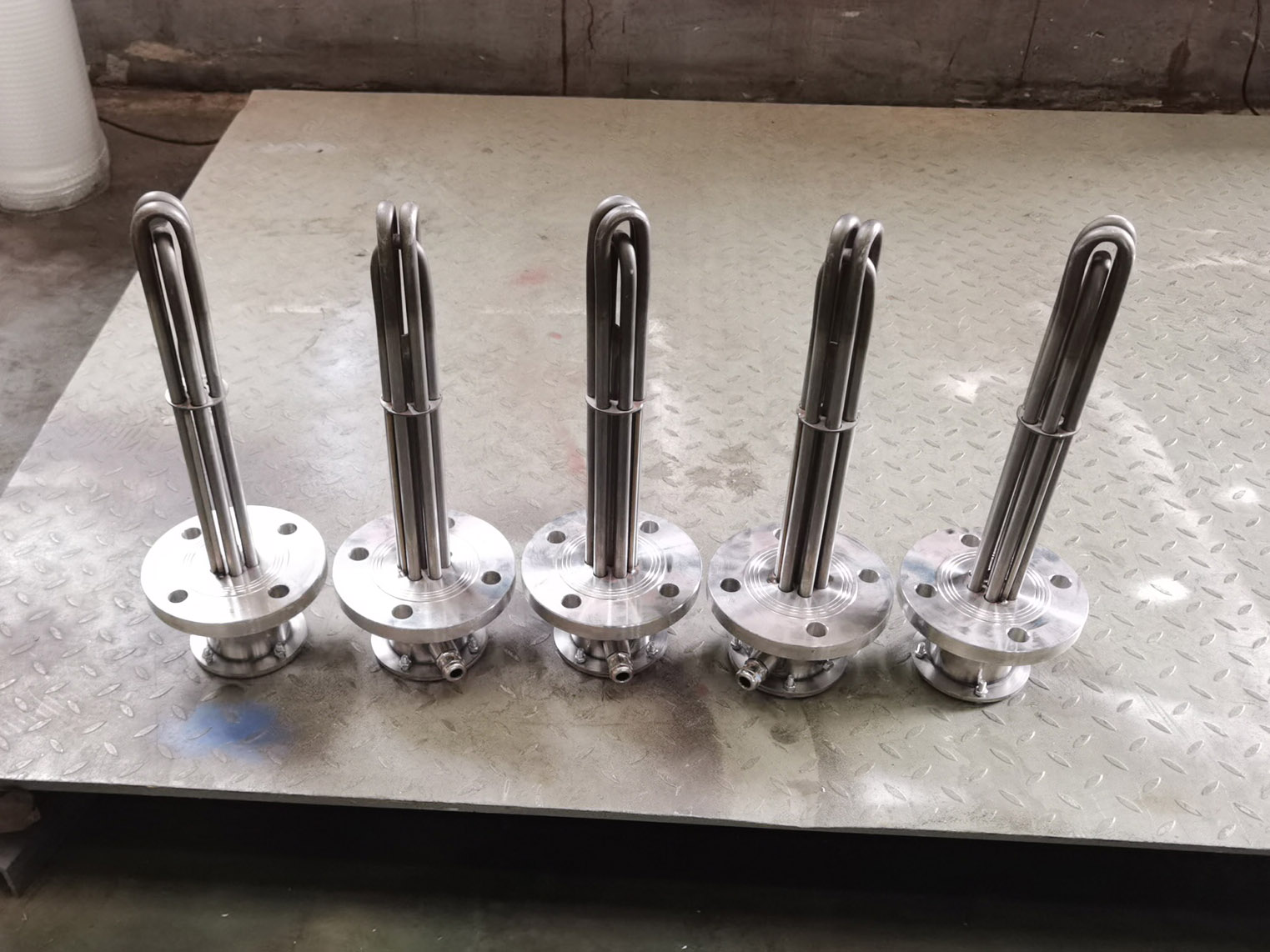 flange electric heating tubes