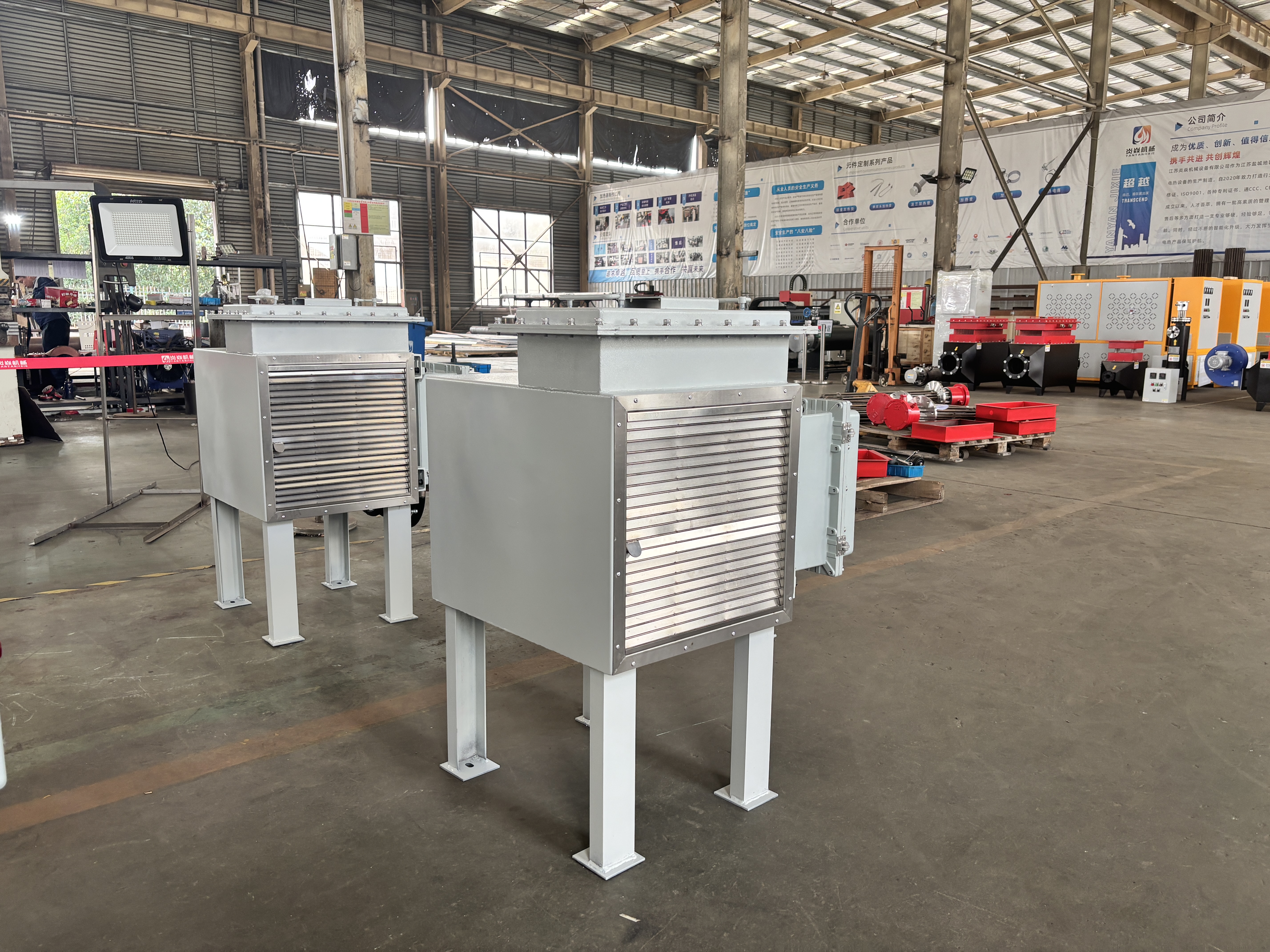 high temperature air duct heater