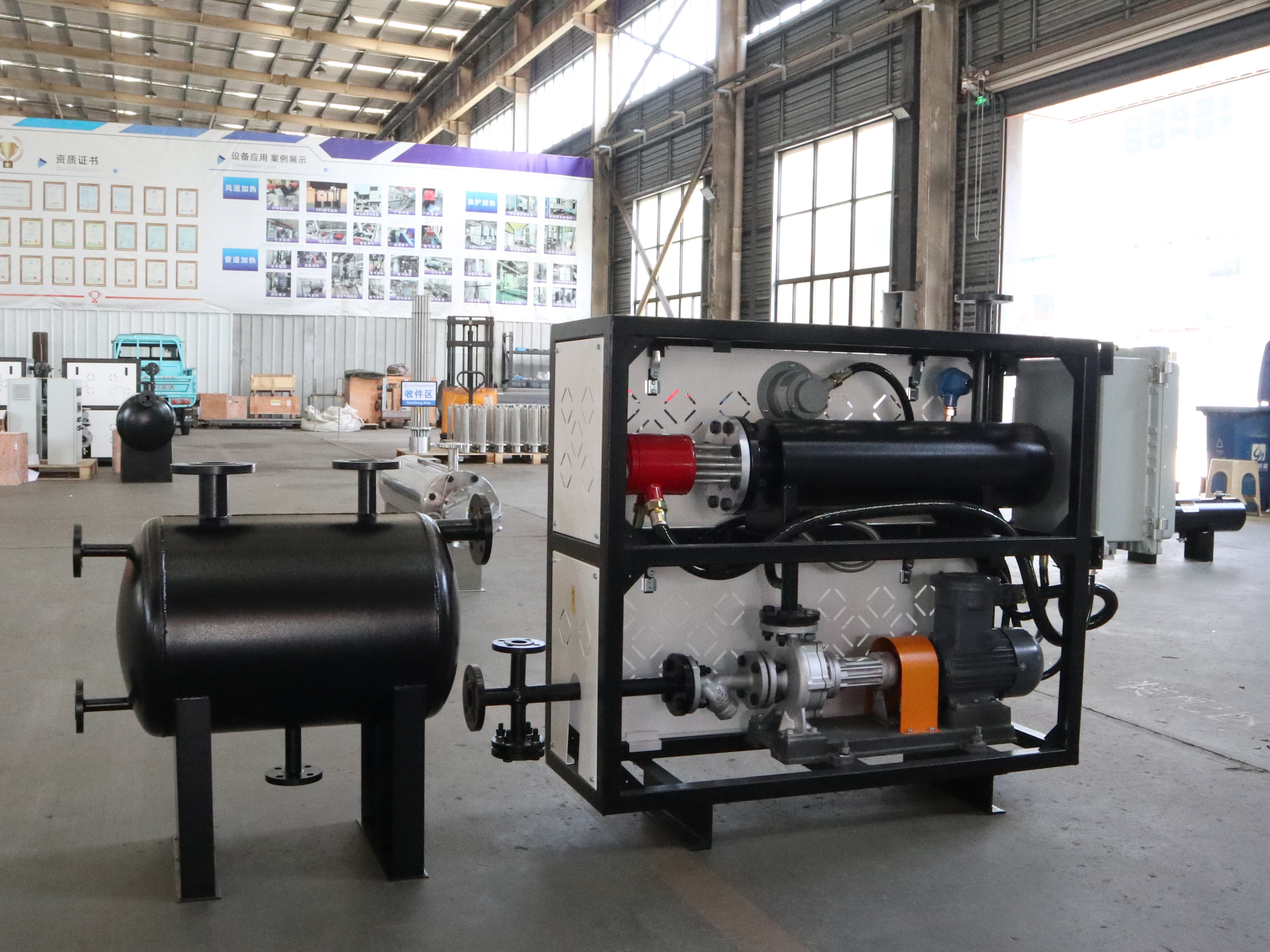 industrial electrical thermal hot oil heater